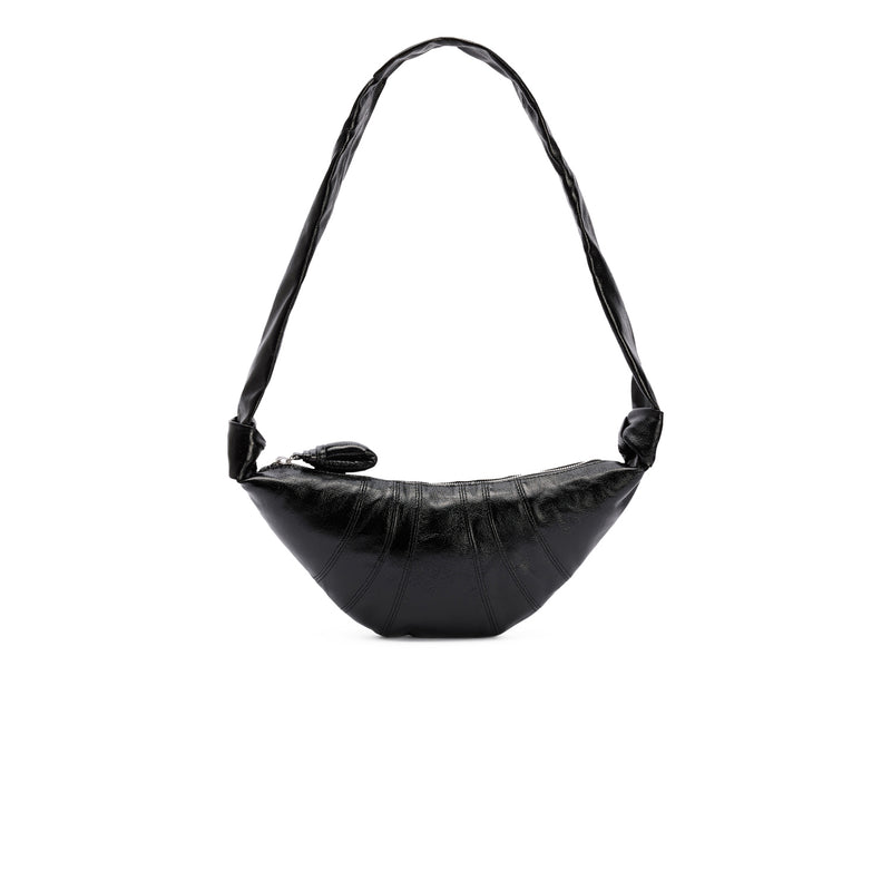 Lemaire SMALL CROISSANT BAG, Black