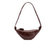 Lemaire SMALL CROISSANT BAG, Chocolate Fondant