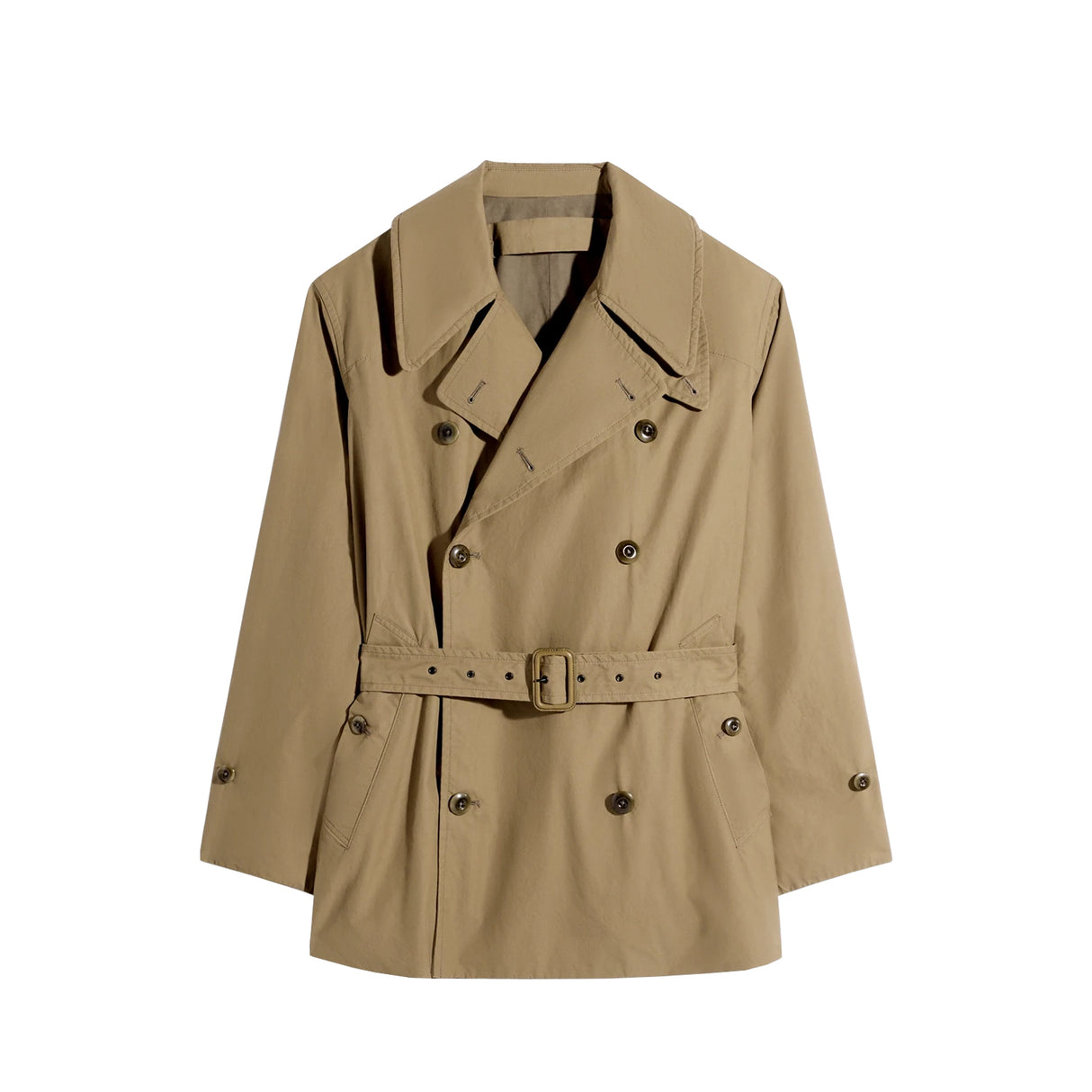 Lemaire CROPPED TRENCH IN VENTILE®, Khaki