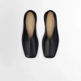 Lemaire FLAT PIPED SLIPPERS, Black
