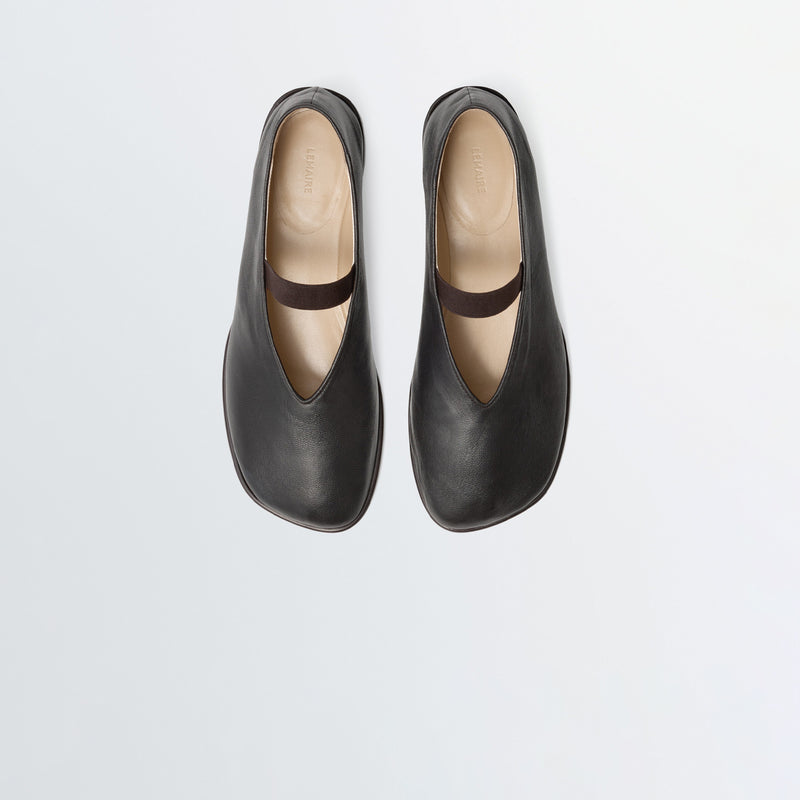 Lemaire GLOVE BALLERINA, Dark Chocolate