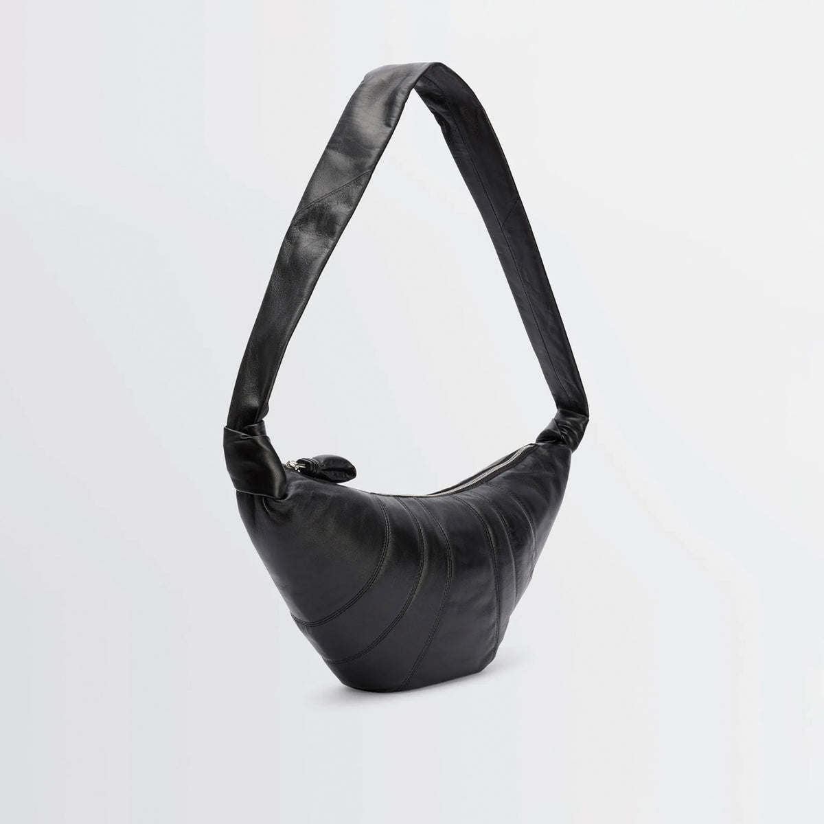 Lemaire MEDIUM CROISSANT BAG, Black