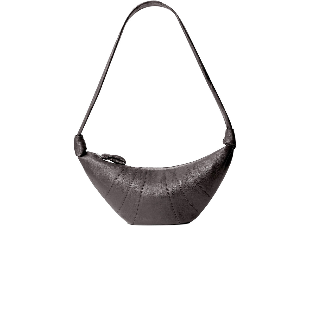 Lemaire MEDIUM CROISSANT BAG, Dark Chocolate