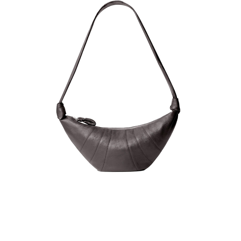Lemaire MEDIUM CROISSANT BAG, Dark Chocolate