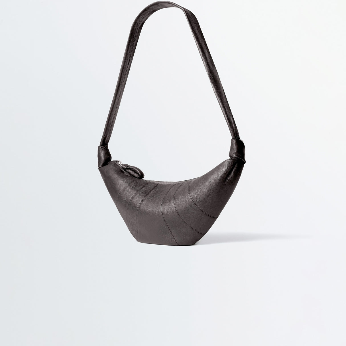 Lemaire MEDIUM CROISSANT BAG, Dark Chocolate