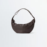 Lemaire QUIVER CLIP BAG, Dark Chocolate