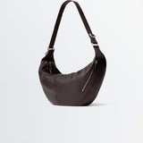 Lemaire QUIVER CLIP BAG, Dark Chocolate