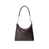 Lemaire SMALL BELTED HOBO BAG, Dark Chocolate