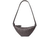 Lemaire SMALL CROISSANT BAG, Dark Chocolate