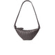 Lemaire SMALL CROISSANT BAG, Dark Chocolate