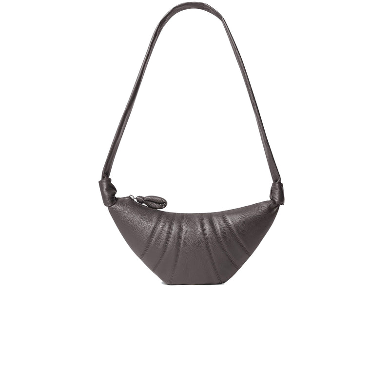 Lemaire SMALL CROISSANT BAG, Dark Chocolate