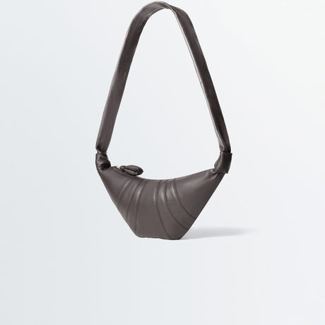 Lemaire SMALL CROISSANT BAG, Dark Chocolate