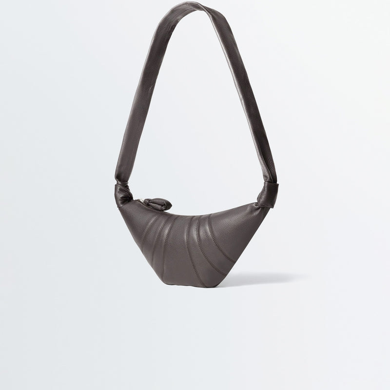 Lemaire SMALL CROISSANT BAG, Dark Chocolate