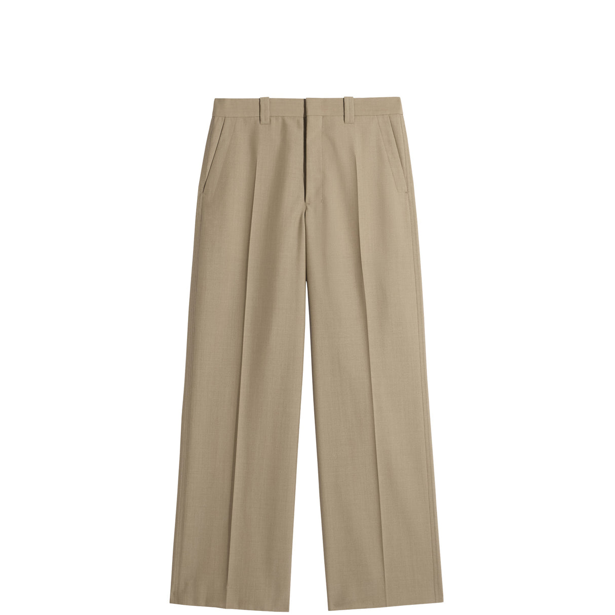 Lemaire STRAIGHT TAILORED PANTS, Hay Green