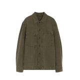 Lemaire WORKWEAR OVERSHIRT, Moss Green