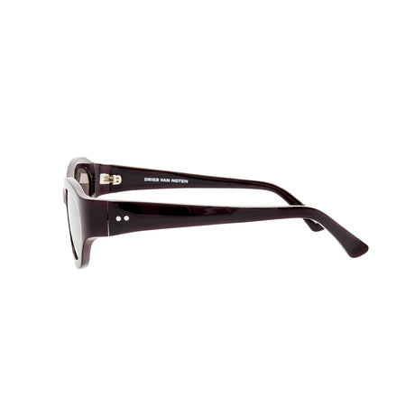 Linda Farrow X Dries Van Noten WRAP SUNGLASSES, Brown
