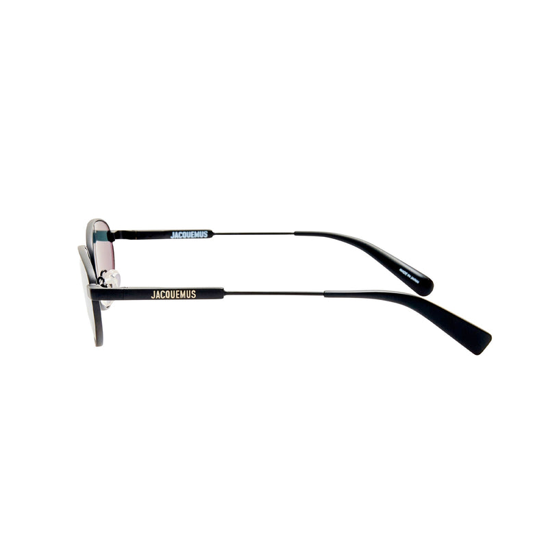 Linda Farrow X Jacquemus ALBA SUNGLASSES, Black Matt