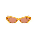 Linda Farrow X Jacquemus BAMBINO SUNLASSES, Caramel