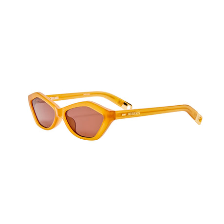Linda Farrow X Jacquemus BAMBINO SUNLASSES, Caramel