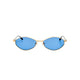 Linda Farrow X Jacquemus SIROCCO SUNGLASSES, Gold/Navy
