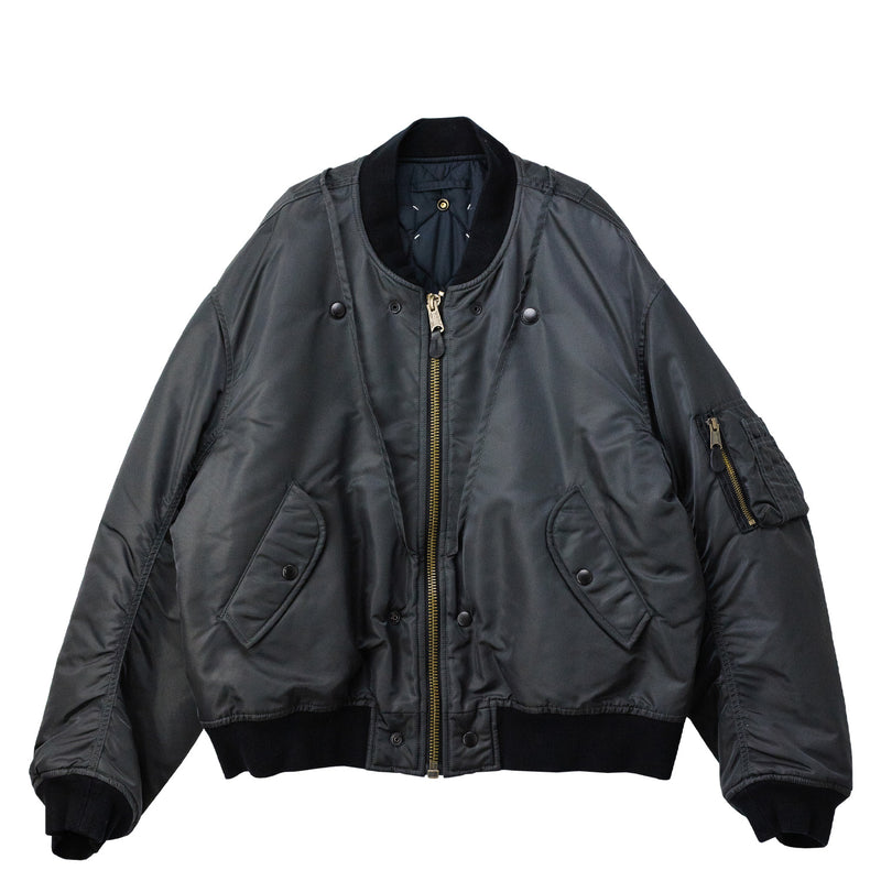 Maison Margiela REVERSIBLE BOMBER, Dark Grey