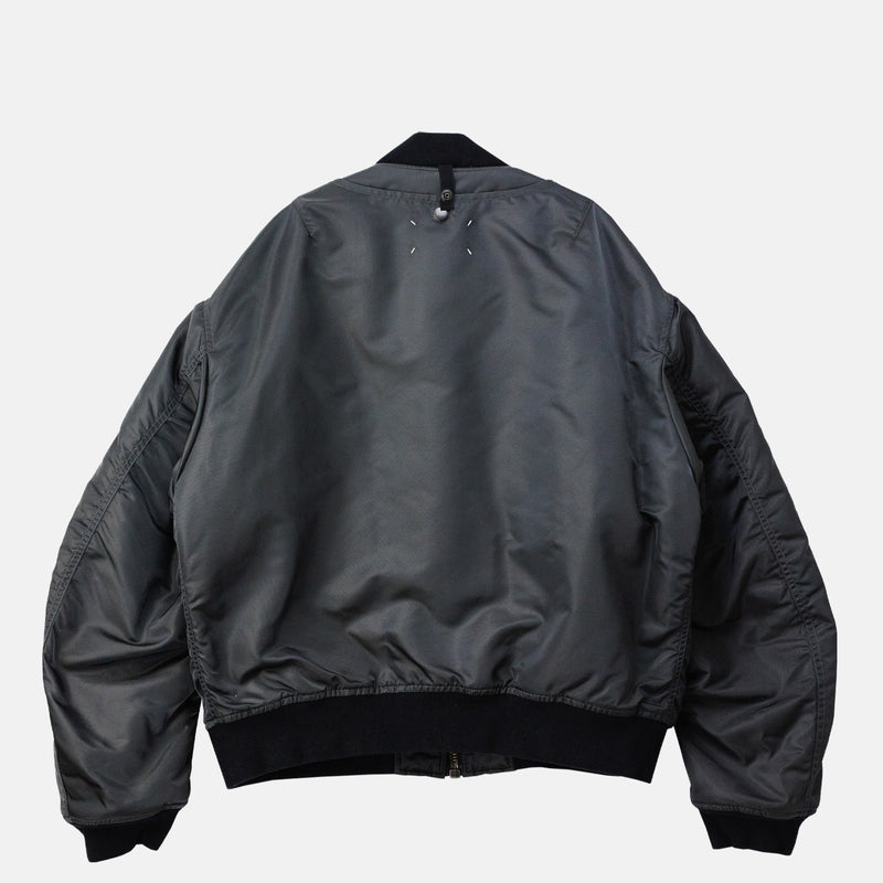 Maison Margiela REVERSIBLE BOMBER, Dark Grey