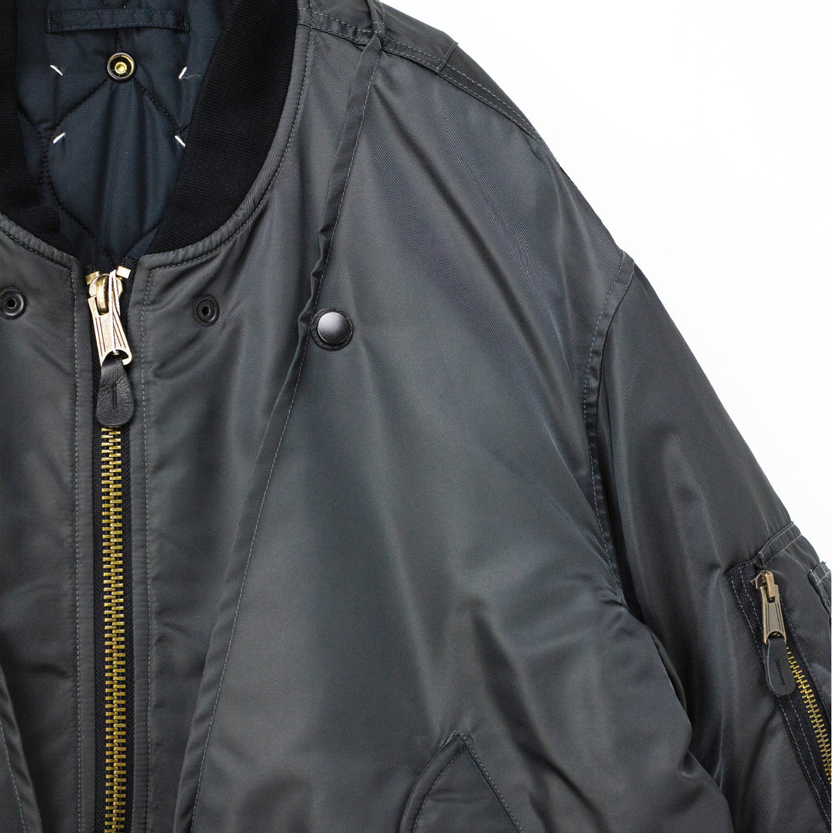 Maison Margiela REVERSIBLE BOMBER, Dark Grey