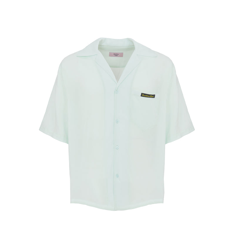 Martine Rose HAWAIIAN SHIRT, Green Mint