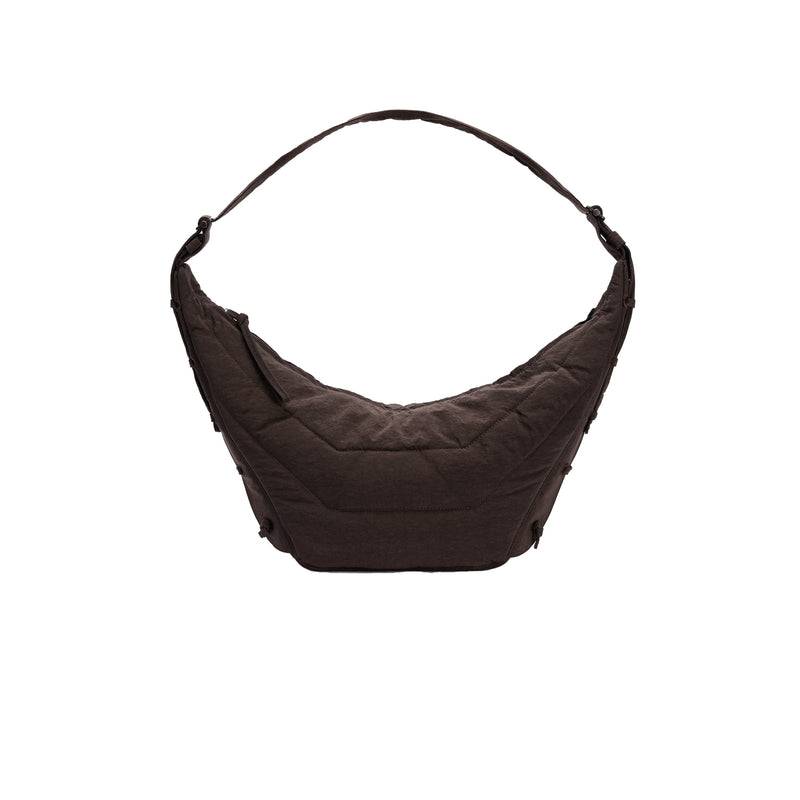 Lemaire MEDIUM SOFT GAME BAG, Dark Chocolate