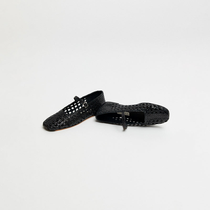 Miista YEIDA BALLERINA, Black