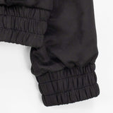 MISBHV STAR FAUX SUEDE TRACK JACKET, Black