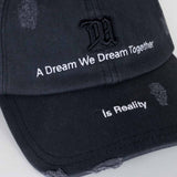 MISBHV DREAM CAP, WASHED BLACK