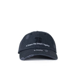MISBHV DREAM CAP, WASHED BLACK