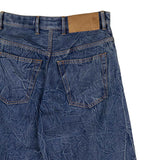 MM6 CRINKLE WASH DENIM, Washed Blue - Image 3