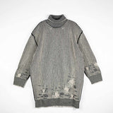 MM6 REVERSIBLE MIDI DRESS, Black