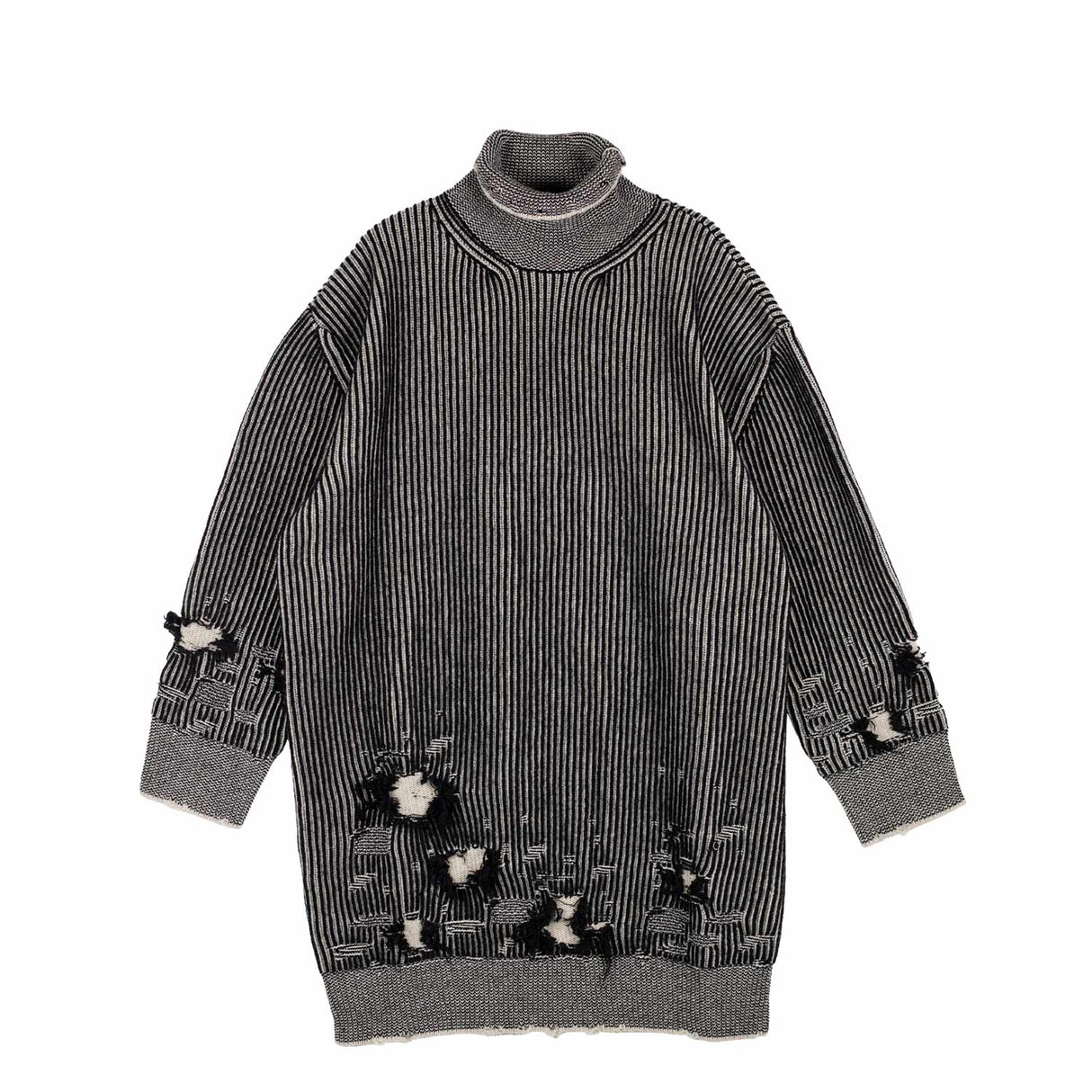 MM6 REVERSIBLE MIDI DRESS, Black