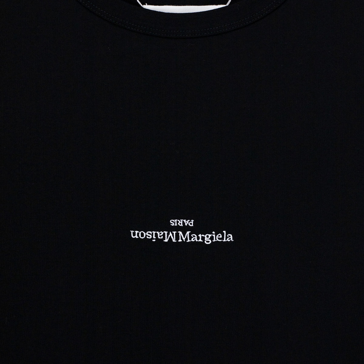 Maison Margiela REVERSED LOGO T-SHIRT, Black