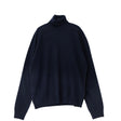 Navy sweater on a white background