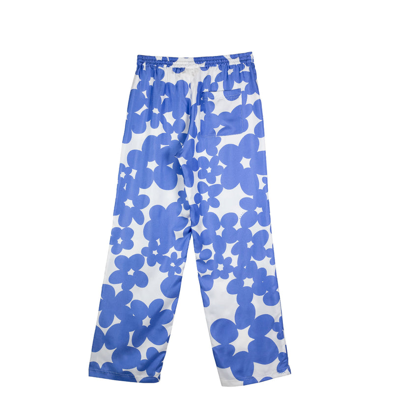 Marni SILK TROUSERS, Blue Lilac