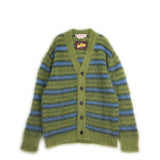 Marni V-NECK CARDIGAN, Acid