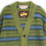 Marni V-NECK CARDIGAN, Acid