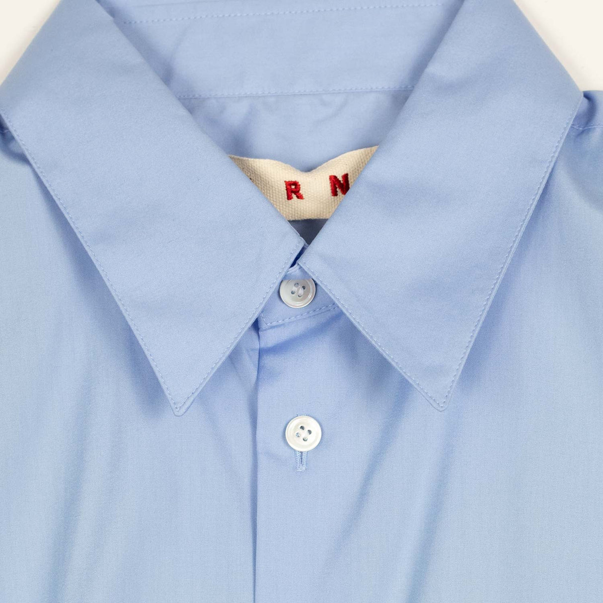 Marni POPLIN SHIRT, Iris Blue