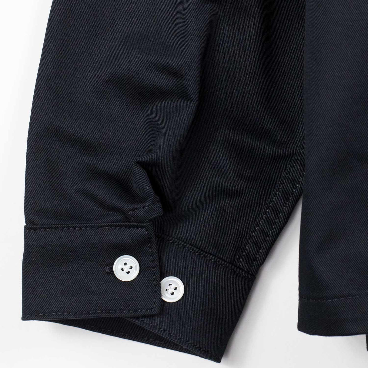 Marni COTTON SHIRT WITH ZIP, Black