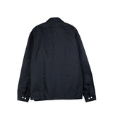 Marni COTTON SHIRT WITH ZIP, Black