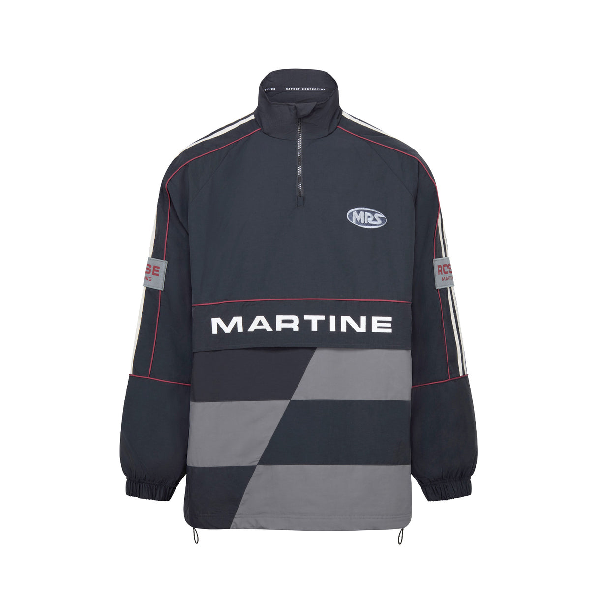 Martine Rose HOCKEY PULLOVER, Black/Grey