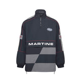 Martine Rose HOCKEY PULLOVER, Black/Grey
