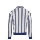 Martine Rose LOGO POLO, Blue/Grey