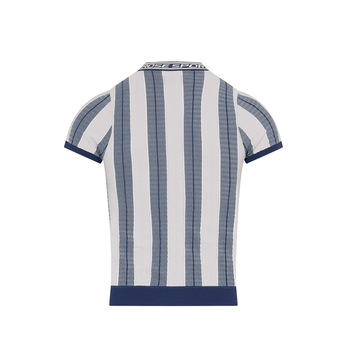 Martine Rose LOGO TIGHT T-SHIRT, Blue/Grey