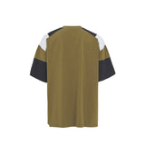 Martine Rose OVERSIZED PANELLED T-SHIRT, Green Khaki