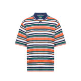 Martine Rose OVERSIZED POLO, Green-Orange